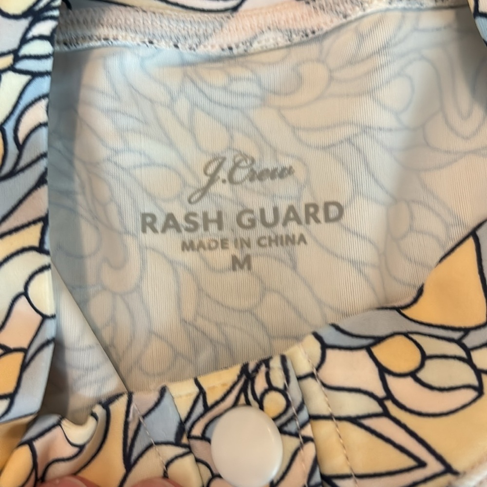 J. Crew Multicolor Patterned Swim Coverup - Picture 3 of 4